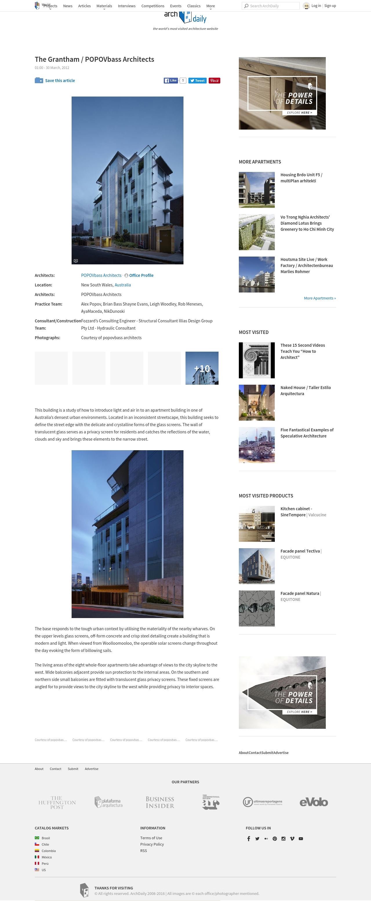 Grantham Archdaily