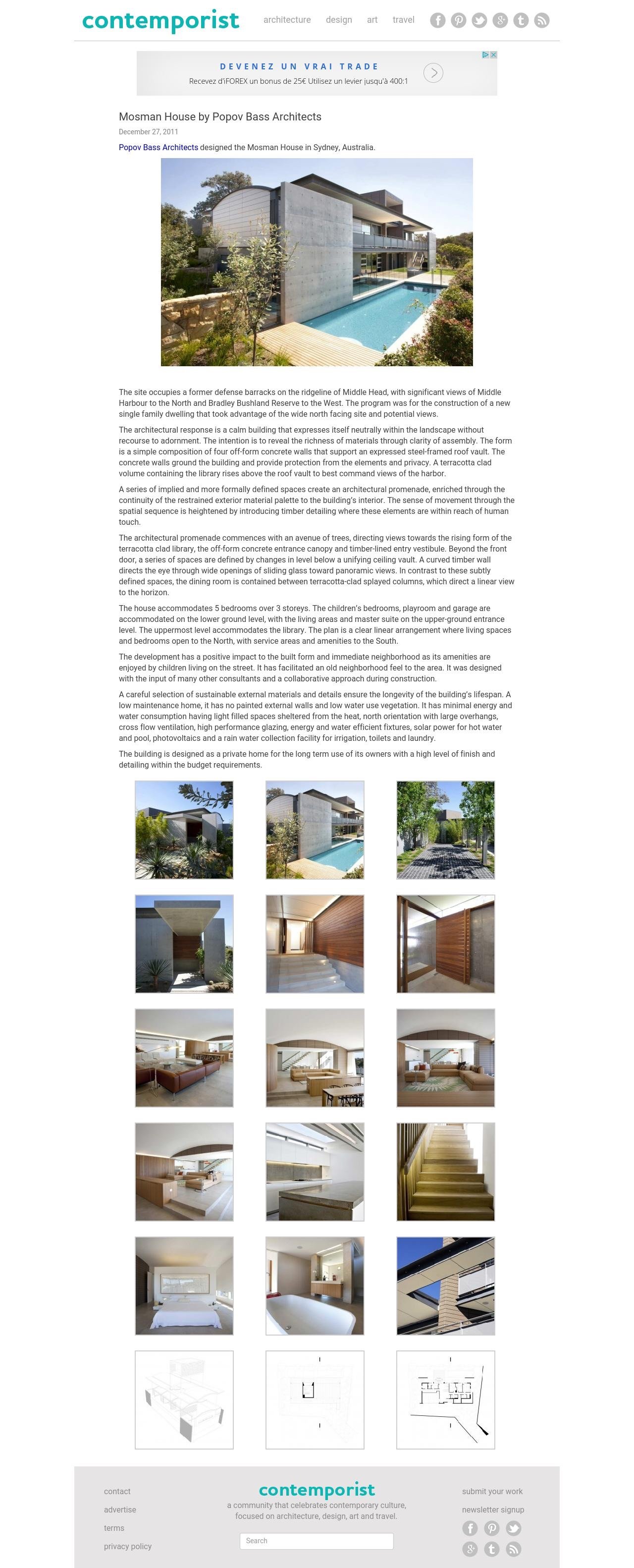 Mosman House Contemporist